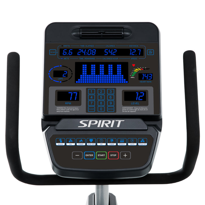 Spirit Fitness CR900 Full Commercial Recumbent Bike