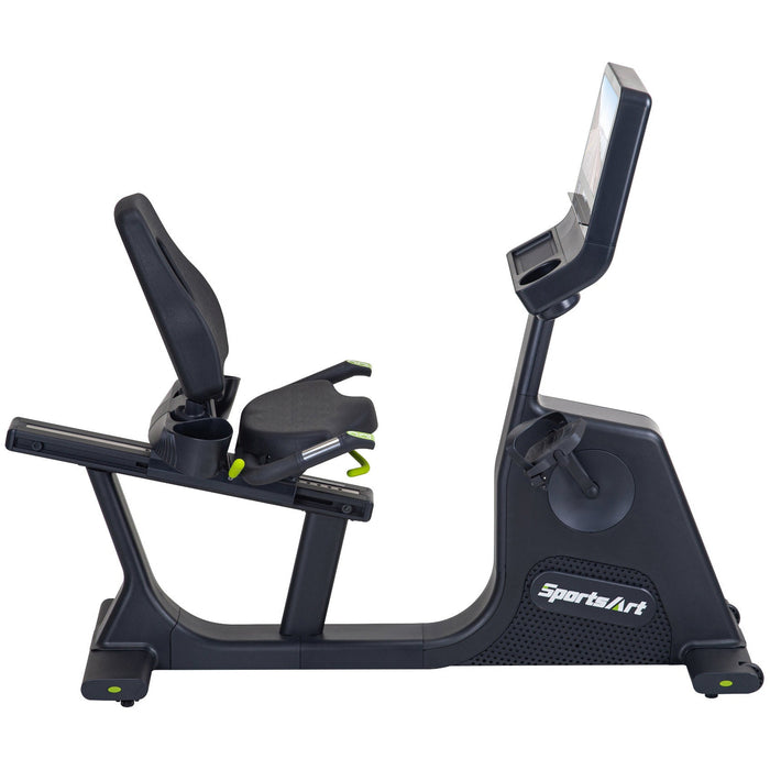 SportsArt C574R Elite Recumbent Cycle with Senza Touchscreen