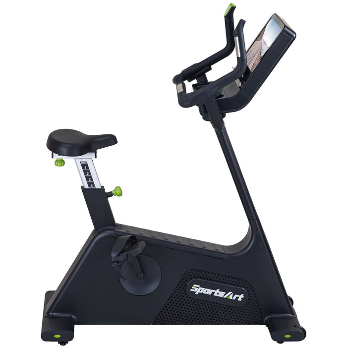 SportsArt C574U Elite Upright Cycle with Senza Touchscreen