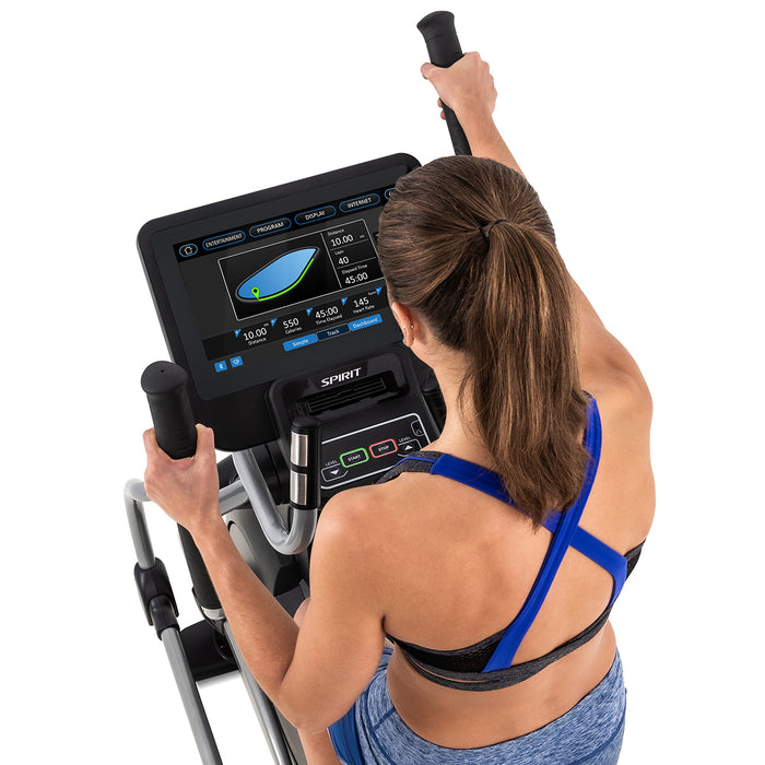 Spirit CE800ENT Elliptical with 15.6" Touchscreen
