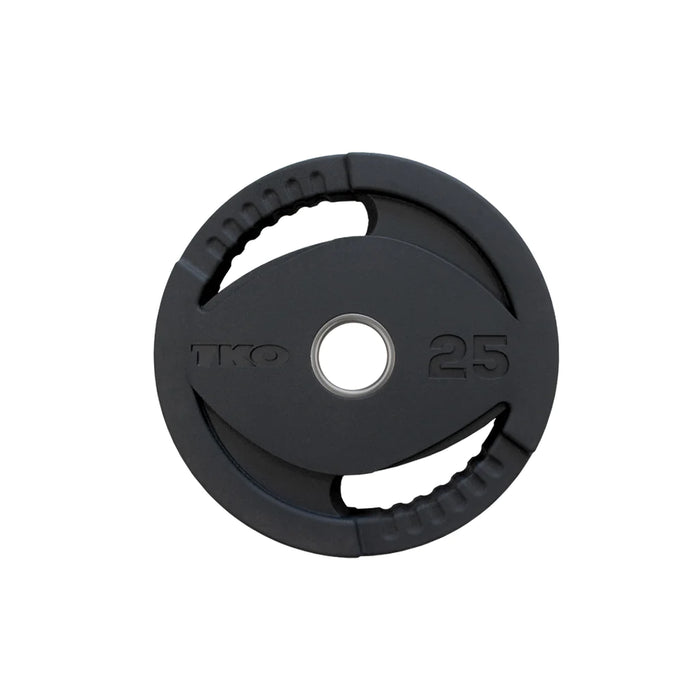 TKO Olympic Rubber Grip Plate Sets