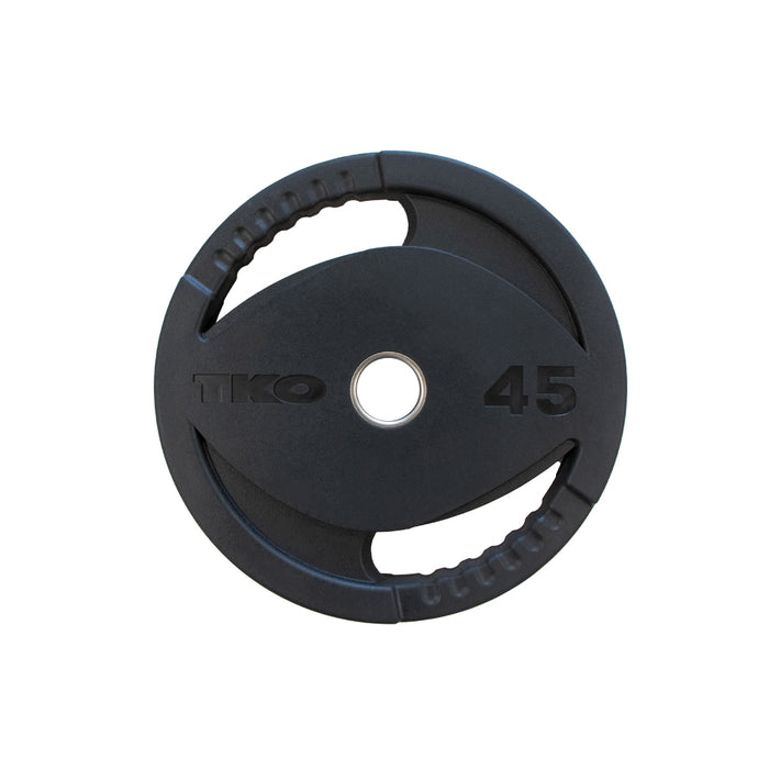 TKO Olympic Rubber Grip Plates