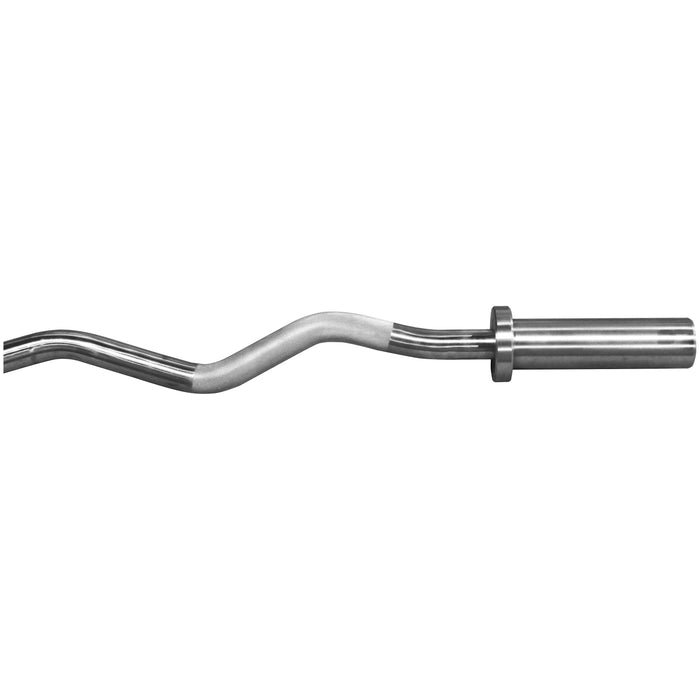 TKO 47-Inch Olympic Curl Barbell