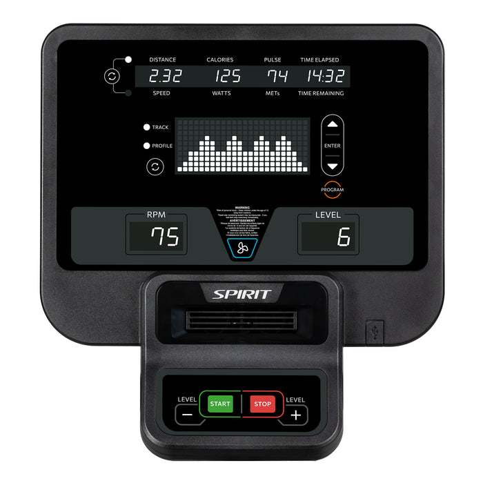 Spirit CU800 Upright Cycle