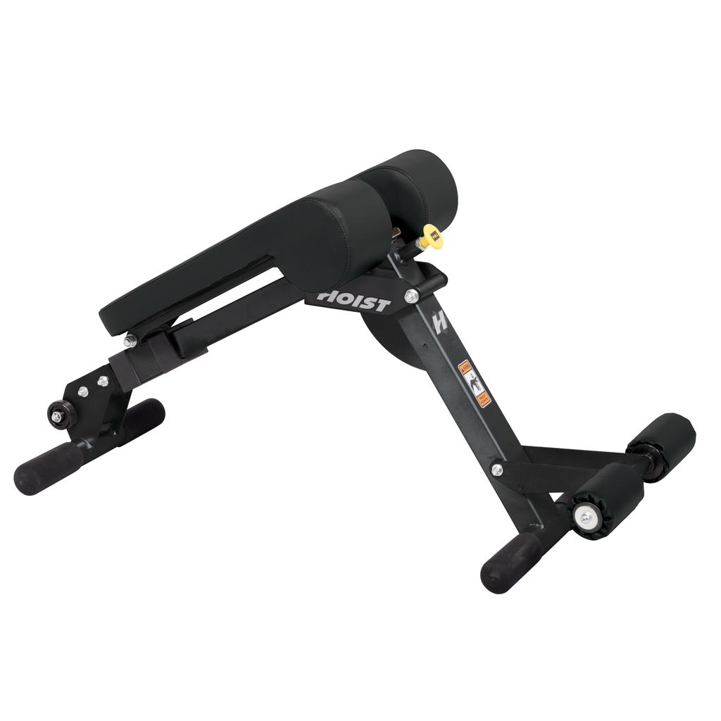 Hoist HF-4263 Adjustable Ab / Back Hyper Bench — Bandit Fitness