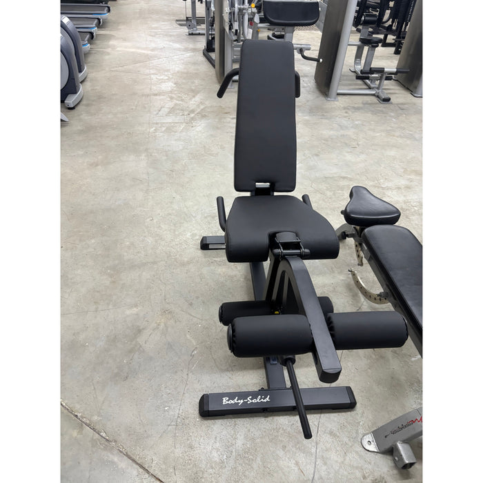 Used Body-Solid Seated Leg Extension & Supine Curl