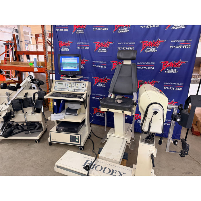 Used Biodex System 3 Medical and Rehabilitation Professional Dynamometer (with Control Computer)