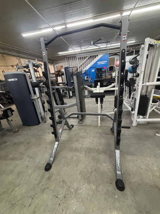 Used Hoist Fitness Hf 5970 Squat Rack