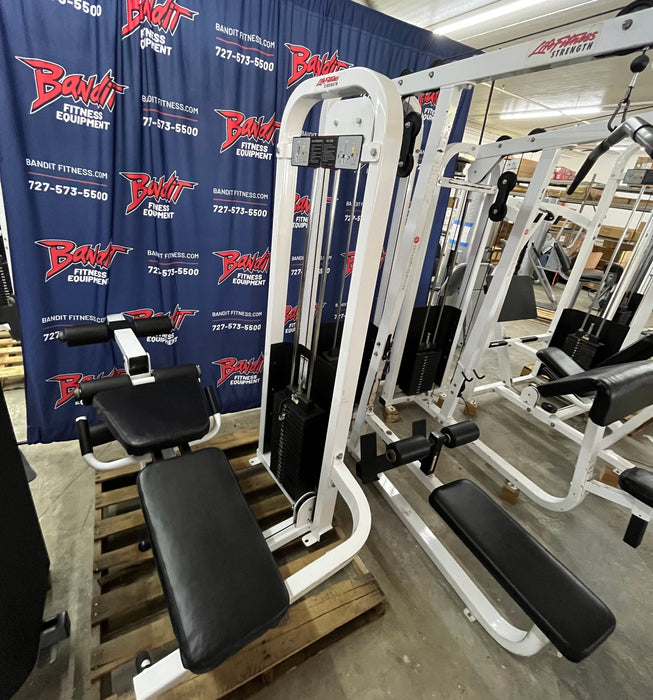 Used Life Fitness 5 Piece Gym Circuit