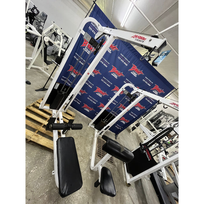 Used Life Fitness 5 Piece Gym Circuit