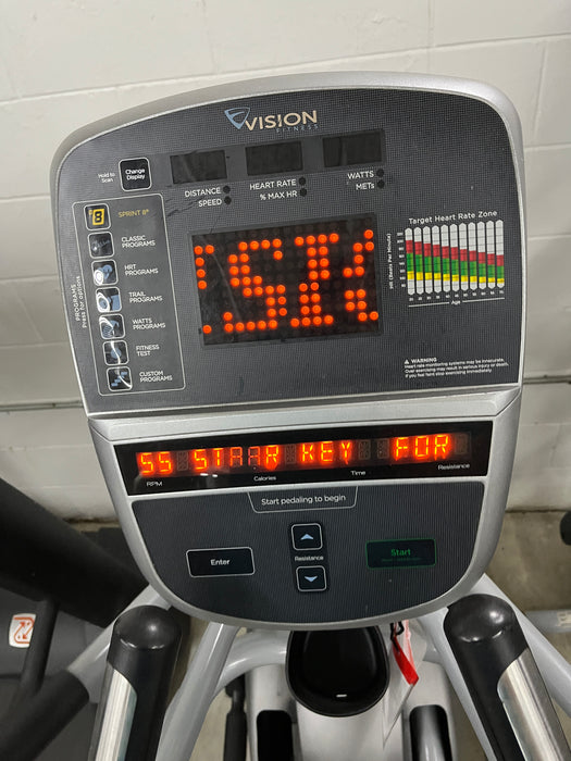 Used Vision Fitness Ascent Trainer S70  Elliptical