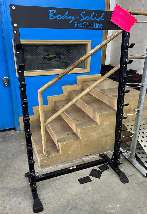 Used Body Solid SBS 100 Horizontal Bar Rack