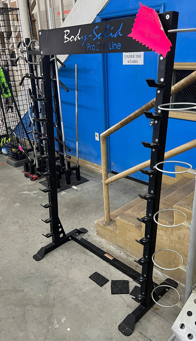 Used Body Solid SBS 100 Horizontal Bar Rack