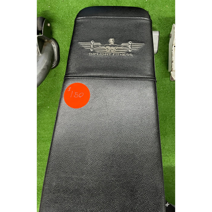 Used Inflight Fitness Adjustable Decline Ab Bench