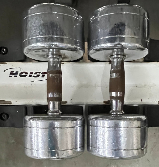Used Pair of 45 lbs Hoist Beauty Bells