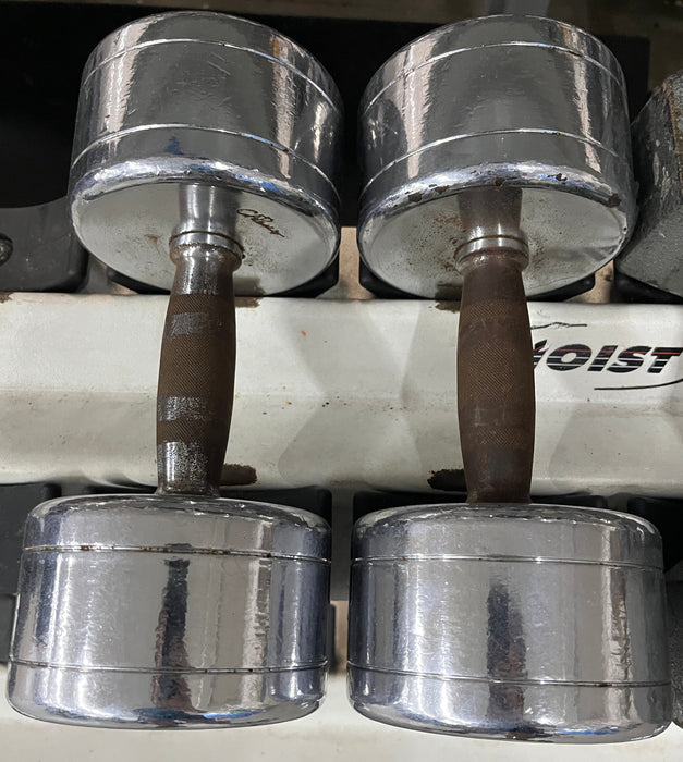 Used Pair 40 lbs Hoist Beauty Bells