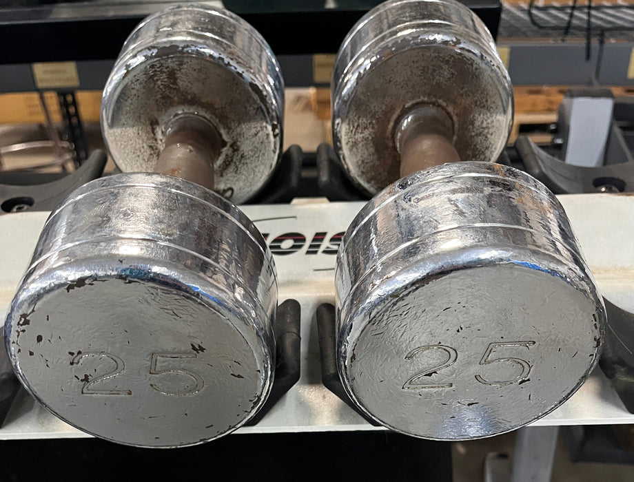Used Pair 25 lbs Hoist Beauty Bells