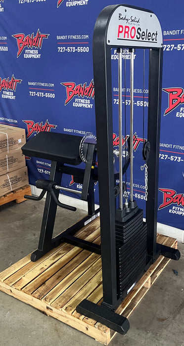 Used Body-Solid GCBT-STK Pro-Select Biceps & Triceps Machine