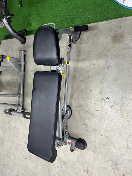 Used Hoist HF-5167 7-Position Folding F/I/D Bench