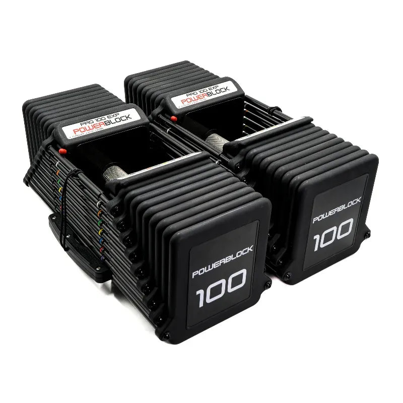 Powerblock Pro 100 EXP Adjustable Dumbbells — Bandit Fitness Equipment