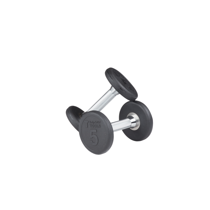 Body-Solid Rubber Round Dumbbell Sets