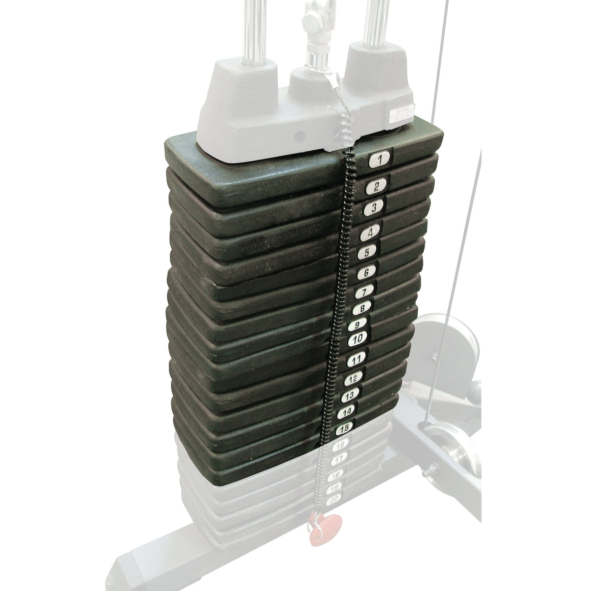 Body-Solid 150lb Weight Stack — Bandit Fitness Equipment