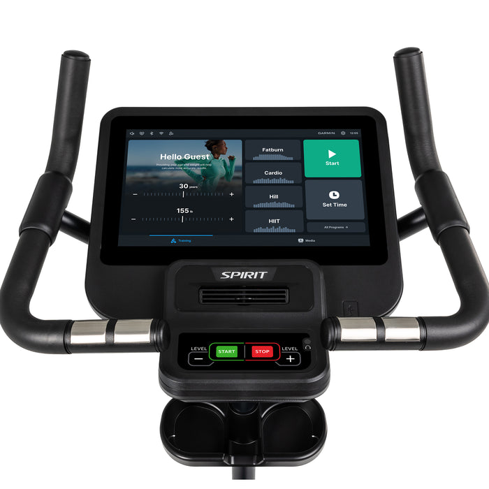 Spirit CU800ENT Upright Cycle with 15.6" Touchscreen