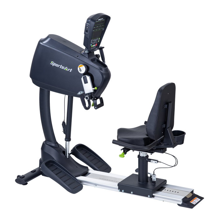 SportsArt UB521M Bilateral Upper Body Ergometer with Bilateral arm frame and ADJ Swivel Seat