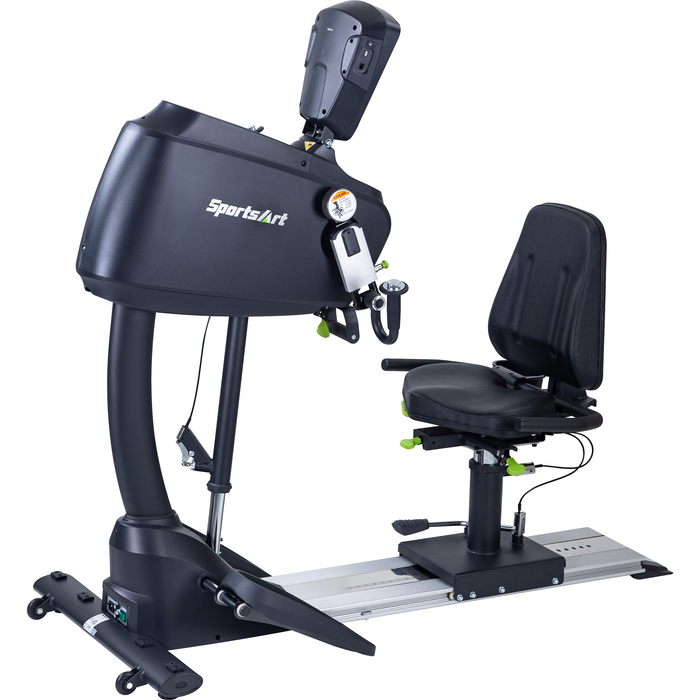 SportsArt UB521M Bilateral Upper Body Ergometer with Bilateral arm frame and ADJ Swivel Seat