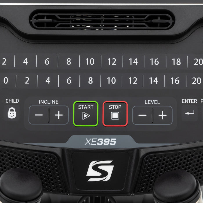 Spirit XE395 Elliptical Trainer with Incline