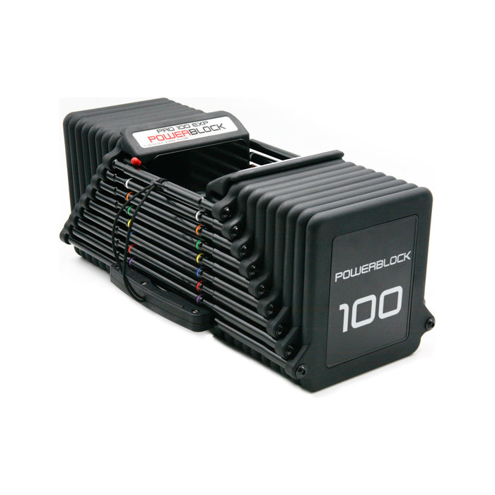 Powerblock Pro 100 EXP Adjustable Dumbbells (2023 Model)