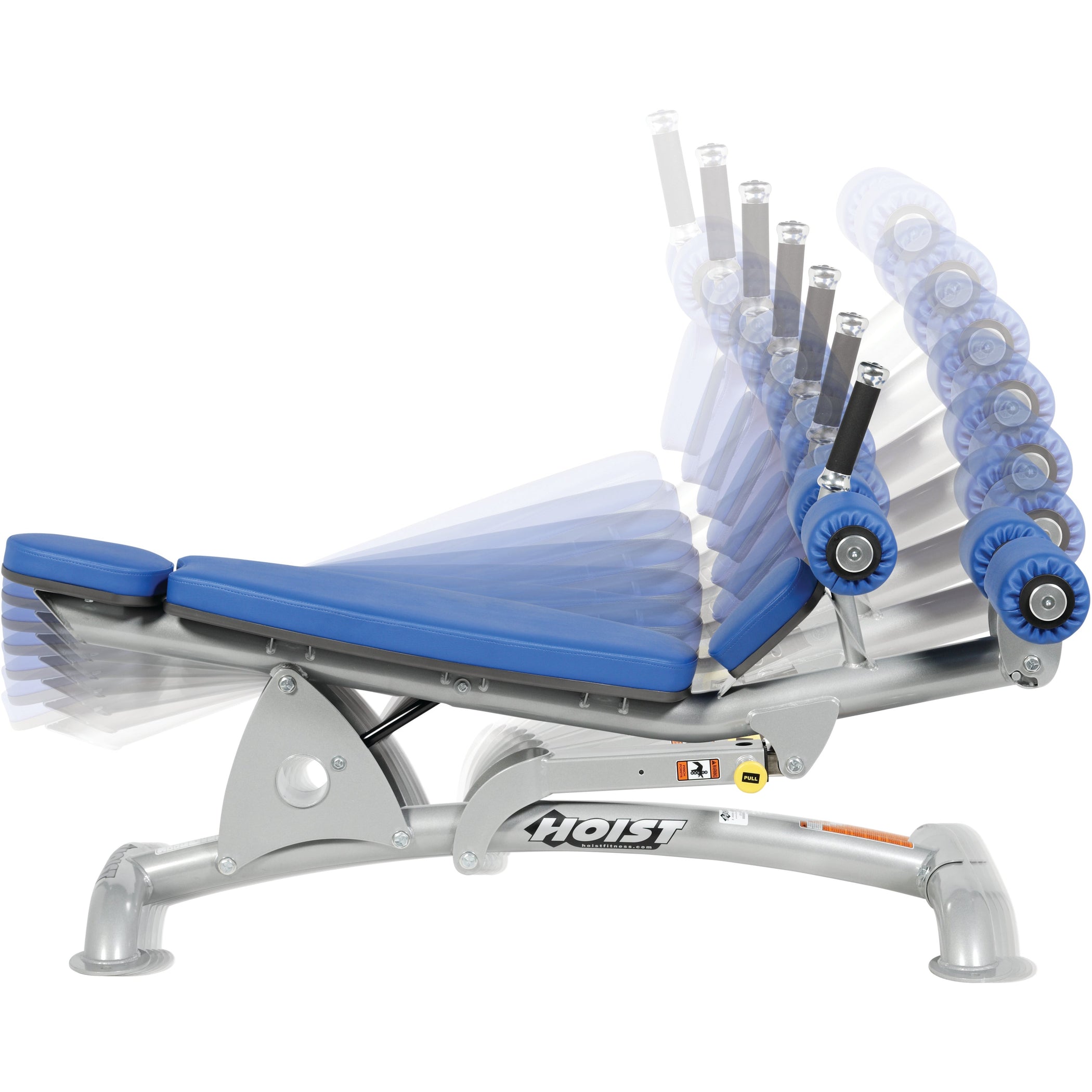 Hoist CF3264 Adjustable Decline Ab Bench — Bandit Fitness Equipment