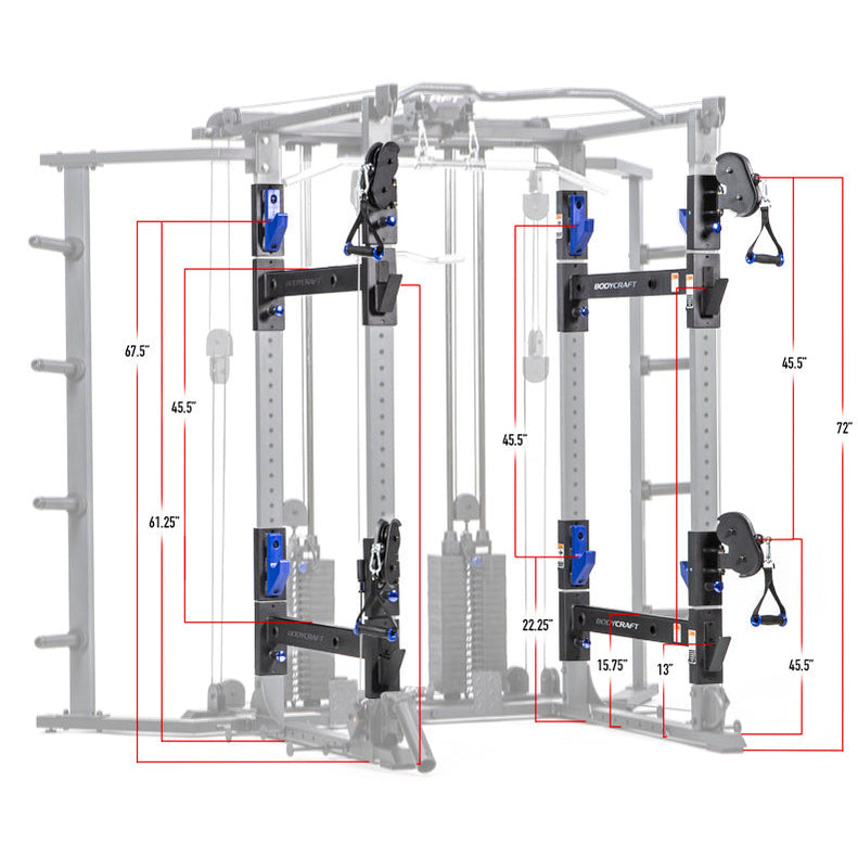 Bodycraft RFT Pro Power Rack and Functional Trainer — Bandit Fitness ...