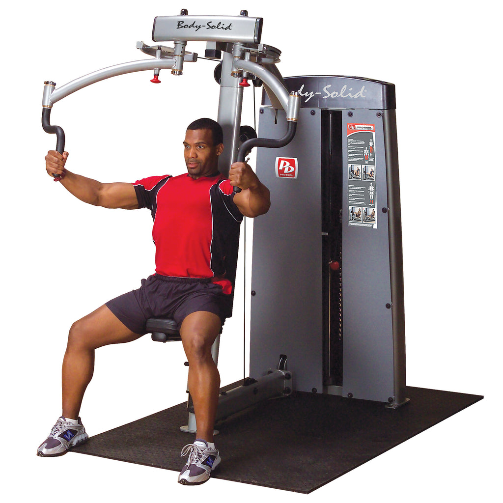 Dual Pec Machine Body Solid Pec Deck Body-Solid Pro Dual Pec Rear