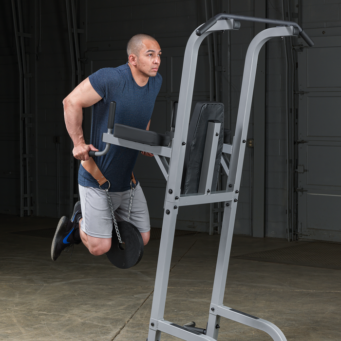 Body Solid GVKR82 Vertical Knee Raise Dip Pull Up Bandit Fitness Equipment