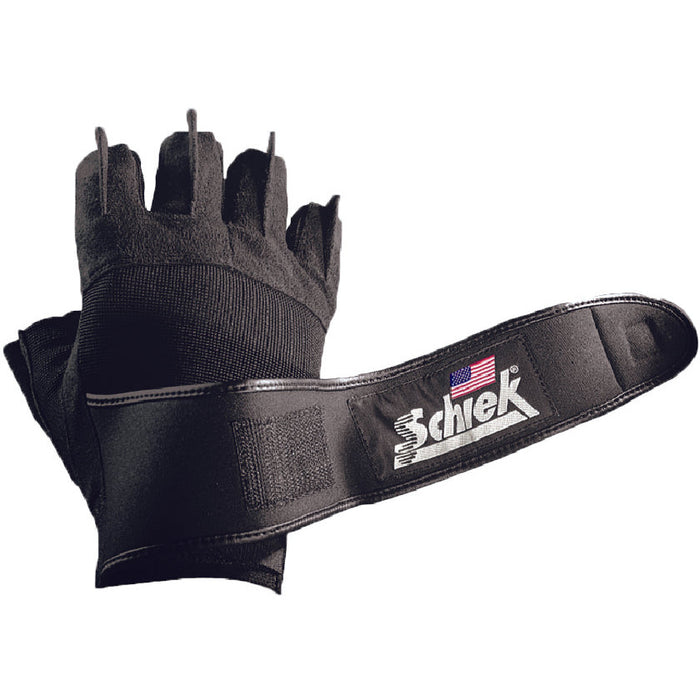 Schiek Model 540 Platinum Series Lifting Gloves with Wrist Wraps