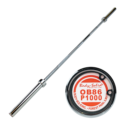 Body Solid Premium Olympic Barbell Bandit Fitness Equipment