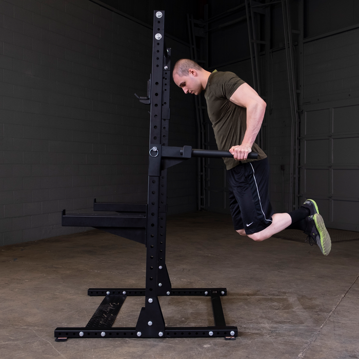 Body Solid Dip Station Attachment for SPR Power Racks