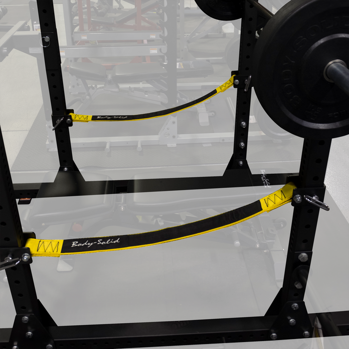 Body-Solid Strap Safeties for SPR100 Power Rack (Pair) — Bandit Fitness ...