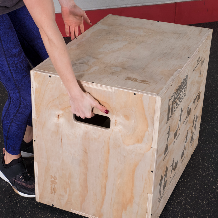 Body-Solid 3-in-1 Wooden Plyo Box