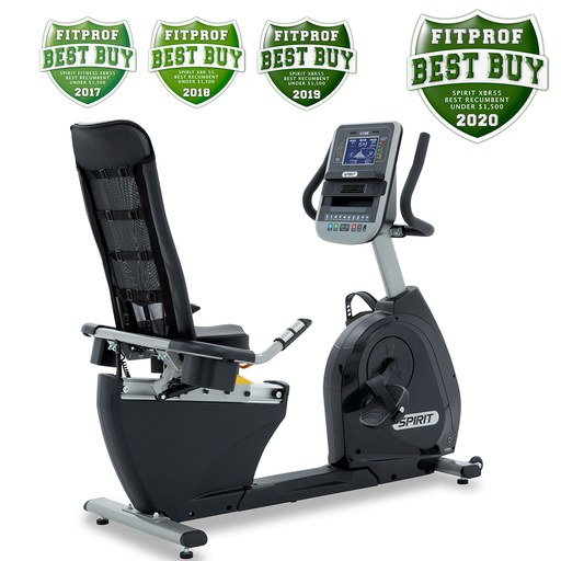 Spirit recumbent exercise outlet bike